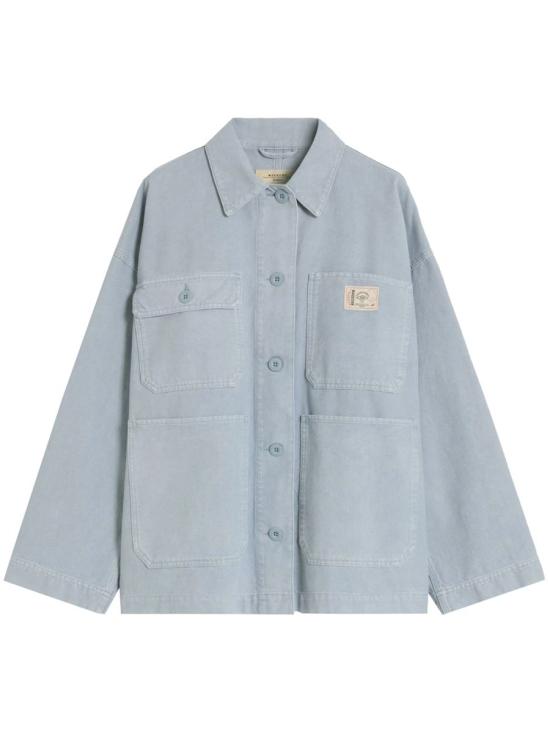 26SS 위켄드막스마라 데님 자켓 2615041101600 002 AZZURRO POLVERE BLUE