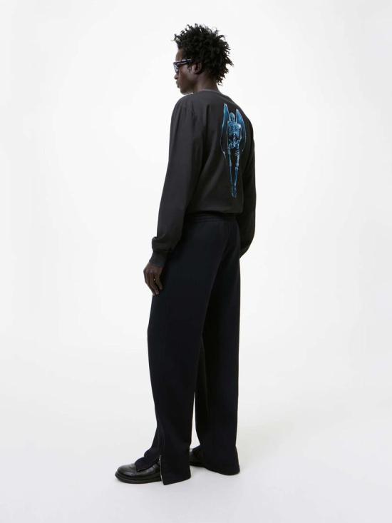 26SS 아워레가시 숏팬츠 M2256TP Prime Black True Track Jersey - OUR LEGACY