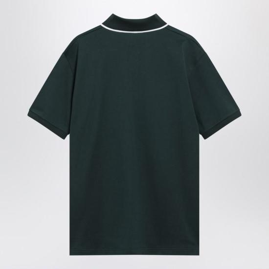 26SS 구찌 자수 코튼 피케 폴로 셔츠 806250XJHHO S GUC 3015 Black - GUCCI