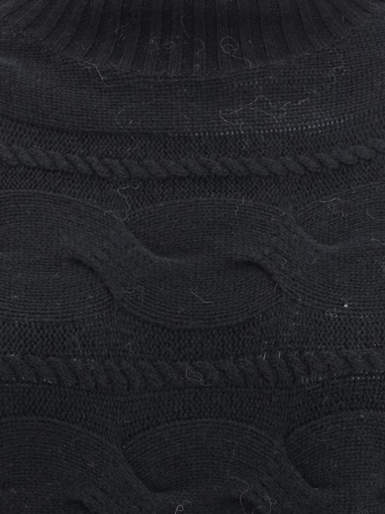 25FW 막스마라 스튜디오 스웨터 2526366042600S 009 BLACK - MAX MARA STUDIO