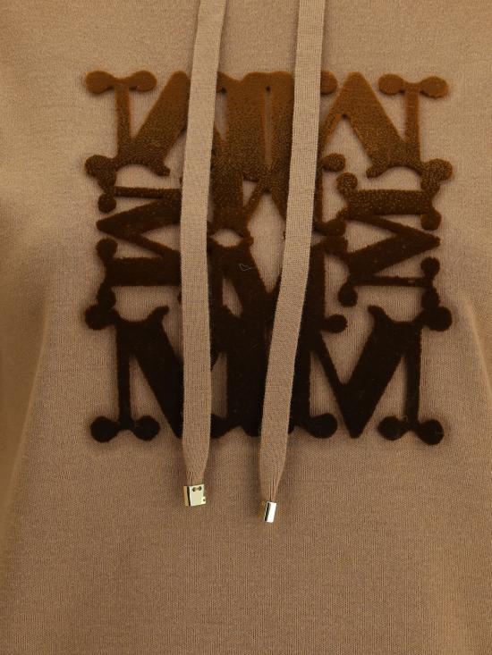 25FW 막스마라 후드 티셔츠 2521366222600 013 BEIGE - MAX MARA