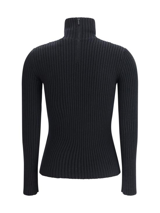 25FW 막스마라 스웨터 2521366293600 007 BLACK - MAX MARA