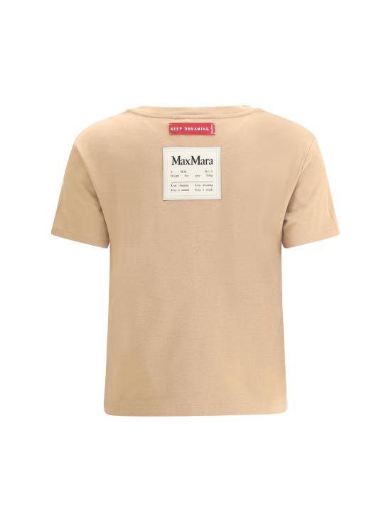 25FW 에스막스마라 반팔 티셔츠 2529976041600 006 BEIGE - 'S MAX MARA