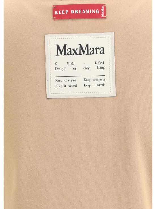 25FW 에스막스마라 반팔 티셔츠 2529976041600 006 BEIGE - 'S MAX MARA