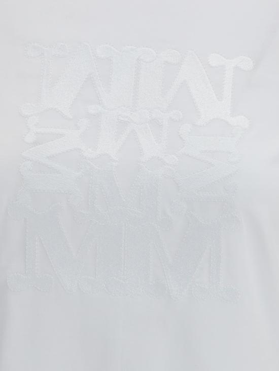 25FW 막스마라 반팔 티셔츠 2521946032600 004 WHITE - MAX MARA