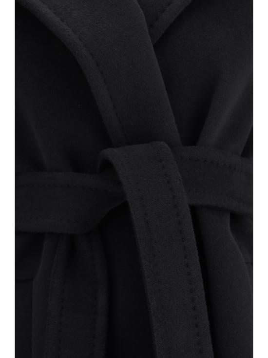 25FW 막스마라 스튜디오 코트 2526016112600 005 BLACK - MAX MARA STUDIO