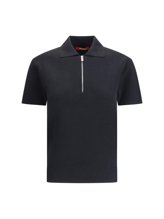 25FW 막스마라 스튜디오 반팔 티셔츠 2526366021600 005 BLACK