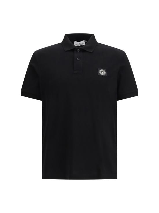26SS 스톤 아일랜드 폴로 티셔츠 L1S152200008S0017 V0029 BLACK
