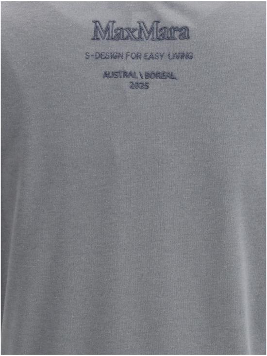 25FW 에스막스마라 반팔 티셔츠 2529976033600 003 GREY - 'S MAX MARA