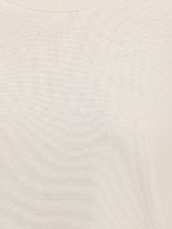 25FW 막스마라 스튜디오 반팔 티셔츠 2526366101600 001 WHITE - MAX MARA STUDIO