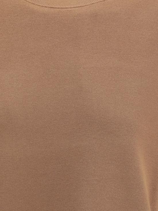 25FW 막스마라 스튜디오 반팔 티셔츠 2526366101600 003 BROWN - MAX MARA STUDIO