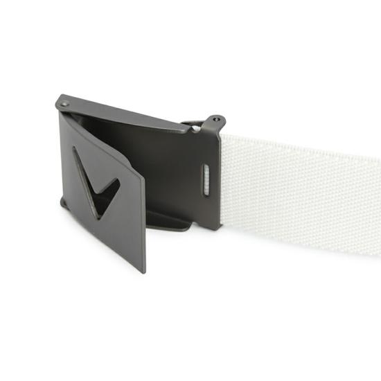 25FW 캘러웨이 가죽 벨트 CGASE0R3100 BRIGHT WHITE DOM - CALLAWAY