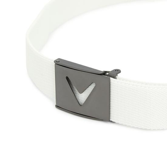 25FW 캘러웨이 가죽 벨트 CGASE0R3100 BRIGHT WHITE DOM - CALLAWAY