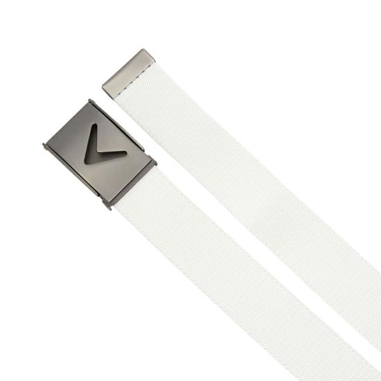 25FW 캘러웨이 가죽 벨트 CGASE0R3100 BRIGHT WHITE DOM - CALLAWAY