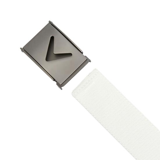 25FW 캘러웨이 가죽 벨트 CGASE0R3100 BRIGHT WHITE DOM - CALLAWAY