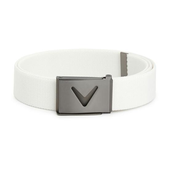 25FW 캘러웨이 가죽 벨트 CGASE0R3100 BRIGHT WHITE DOM