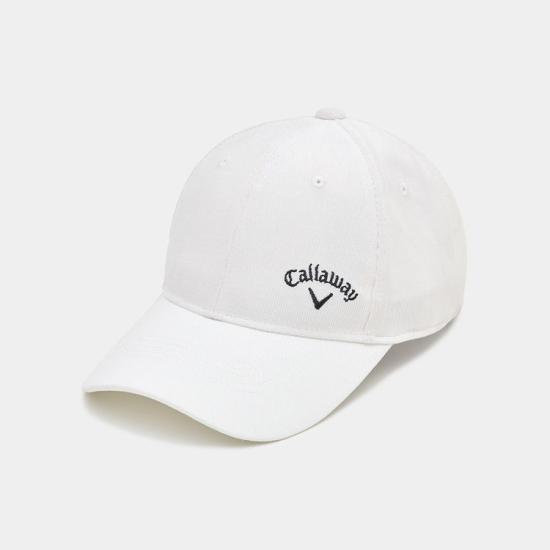 25FW 캘러웨이 볼캡 C252911081030 WHITE DOM