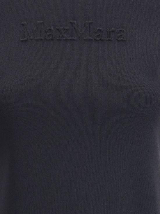 25FW 막스마라 반팔 티셔츠 2521366068600 005 BLACK - MAX MARA