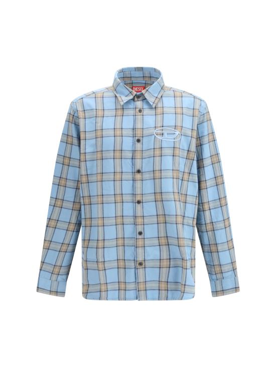 25FW 디젤 긴팔 셔츠 A194450AJFI 99G LIGHT BLUE