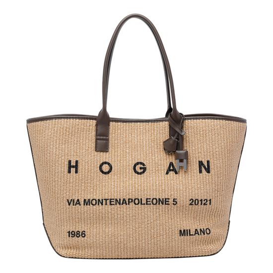 26SS 호간 토트백 KBW01TA5300 UYI7E06 Brown