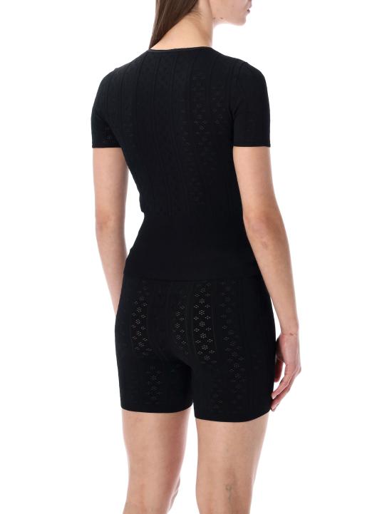 26SS JW앤더슨 반팔 티셔츠 KW1477YN0309 999 Nero - JW ANDERSON