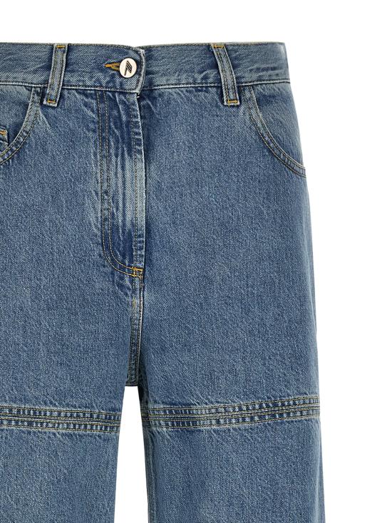 26SS 디 아티코 데님 팬츠 260WCP00277024 Light Blue - THE ATTICO