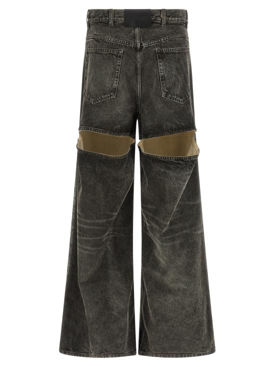 26SS 디 아티코 데님 팬츠 260WCP00277414 Black - THE ATTICO