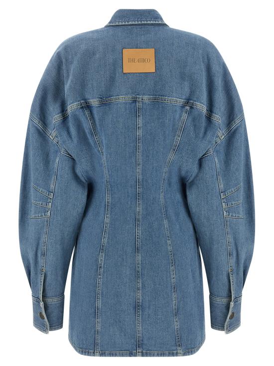 26SS 디 아티코 숏 원피스 260WCA00482024 Blue - THE ATTICO