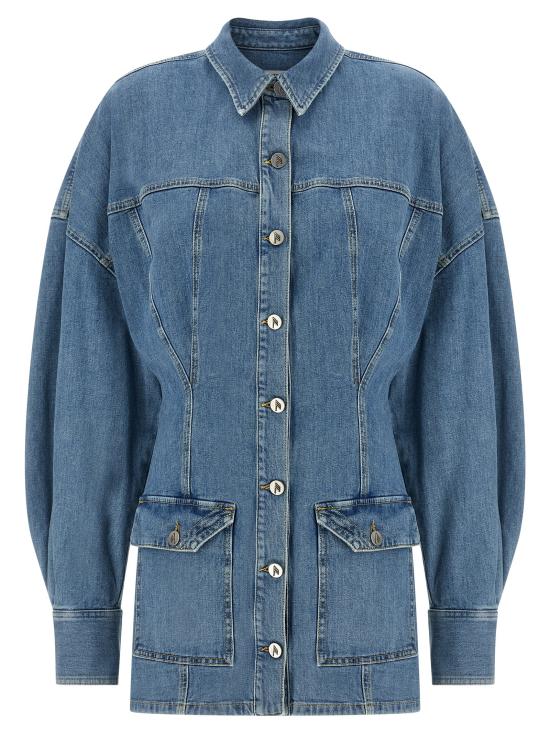 26SS 디 아티코 숏 원피스 260WCA00482024 Blue