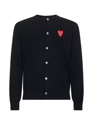 25FW 꼼데가르송 가디건 AXN0750511 BLACK DOM