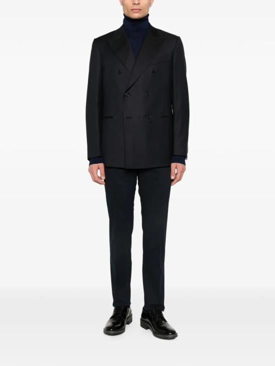 25FW 인코텍스 스트레이트 팬츠 1TH080 40967 820 BLU SCURO - INCOTEX