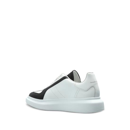 26SS 알렉산더 맥퀸 오버사이즈드 스니커즈 807882 WIAIK 9061 WHITE BLACK - ALEXANDER MCQUEEN