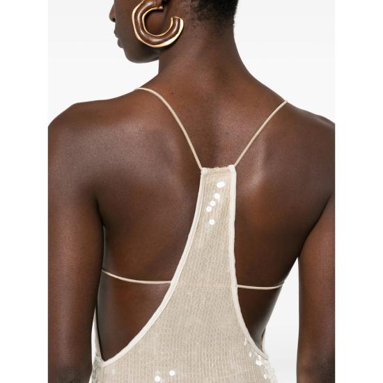 26SS 오세리 롱 원피스 MLS261 MARYLIN NUDE NEUTRALS - OSÉREE