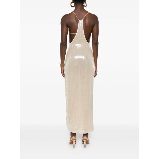 26SS 오세리 롱 원피스 MLS261 MARYLIN NUDE NEUTRALS - OSÉREE