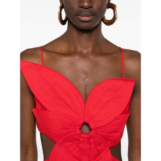 26SS 팜 리오 미디 원피스 344433 L0028 RED - FARM RIO