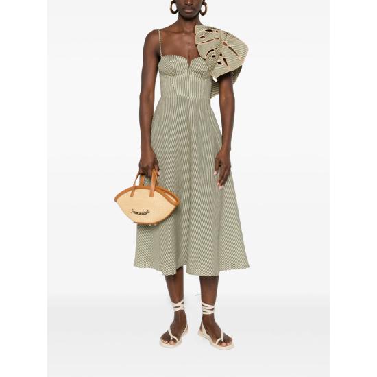 26SS 팜 리오 미디 원피스 344014 L0013 NEUTRALS GREEN - FARM RIO