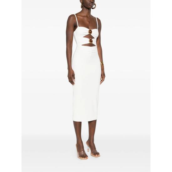 26SS 팻보 미디 원피스 VEM33201 OFFWH WHITE - PATBO