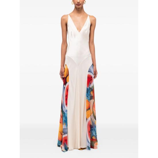 26SS Donde Esteban 롱 원피스 D4 DRE 336 BEIMU WHITE - OTHER BRANDS