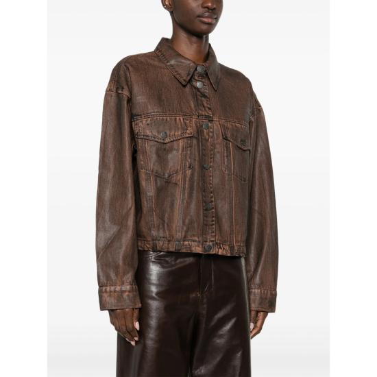 26SS 게스투즈 데님 자켓 10910873 CELLIE DACHS BROWN - GESTUZ