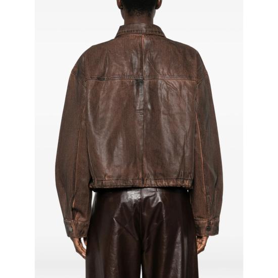 26SS 게스투즈 데님 자켓 10910873 CELLIE DACHS BROWN - GESTUZ