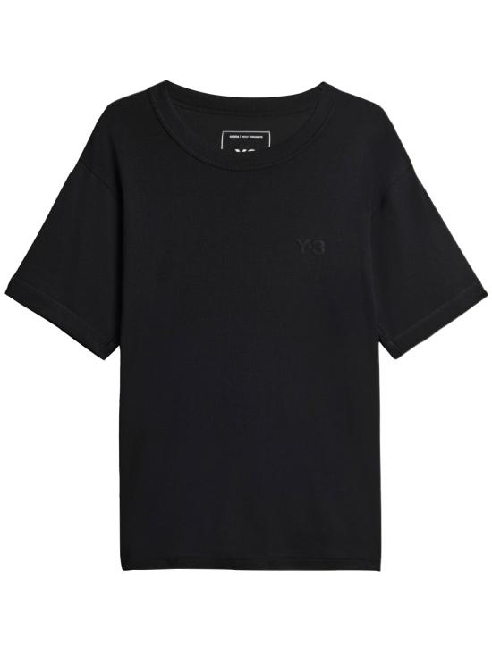 26SS 와이쓰리 반팔 티셔츠 JV6747 BLACK