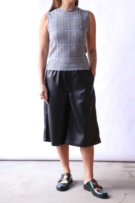  게스트 인 레지던스 베스트 투숙객 체크 조끼 헤더 그레이 - GUEST IN RESIDENCE