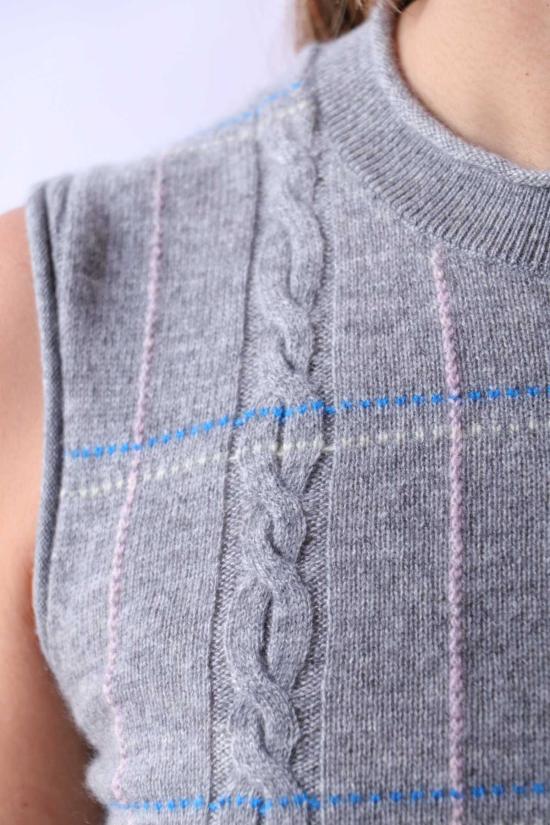  게스트 인 레지던스 베스트 투숙객 체크 조끼 헤더 그레이 - GUEST IN RESIDENCE