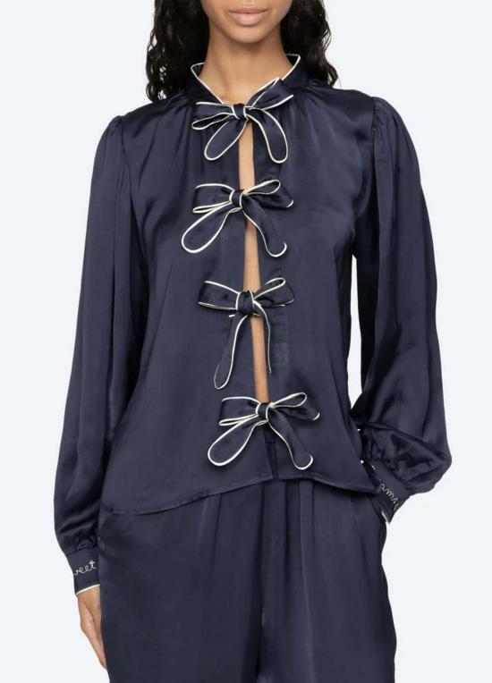  씨뉴욕 라운지 웨어 씨 니 마르셀린 PJ 세트 - SEA NY