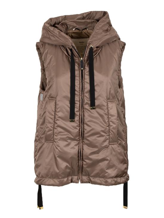 26SS 막스마라 더 큐브 그린고 발수 조끼 패딩 GREENGO049 Brown