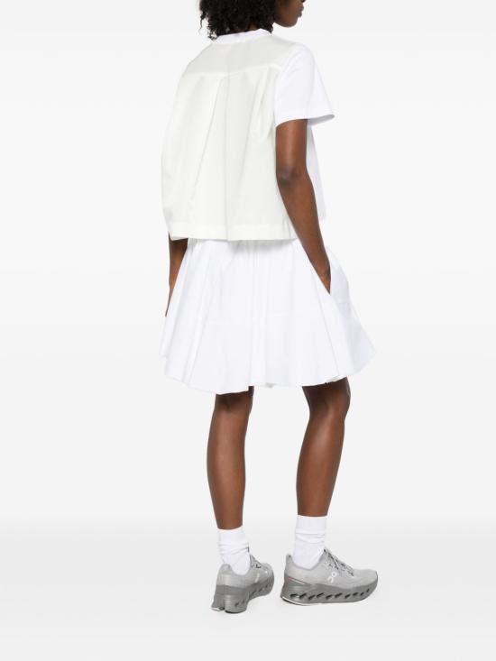 26SS 사카이 반팔 티셔츠 SCW 354 104 White - SACAI