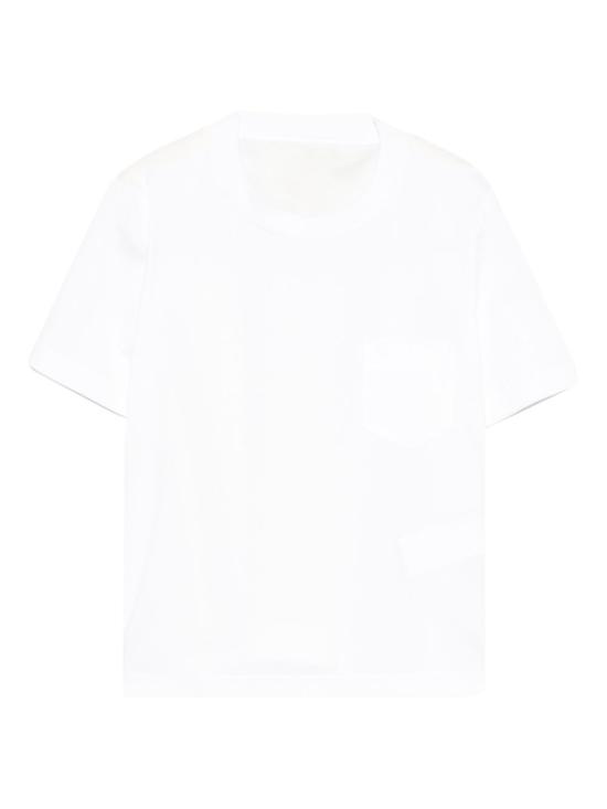 26SS 사카이 반팔 티셔츠 SCW 354 104 White