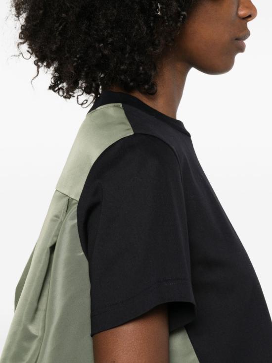 26SS 사카이 반팔 티셔츠 SCW 354 212 Kaki - SACAI