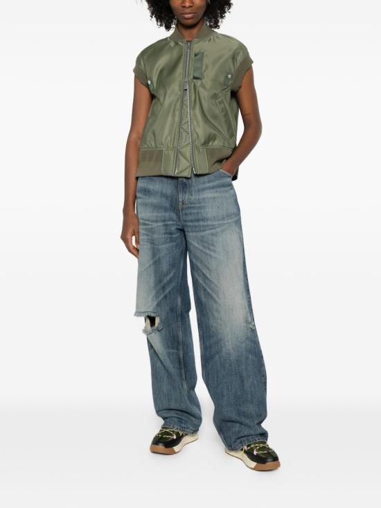 26SS 사카이 스웨터 SCW 303 501 Kaki - SACAI