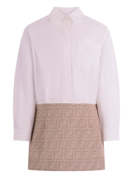 26SS [키즈] 펜디 원피스 JFB829 AQTKF1P2N White